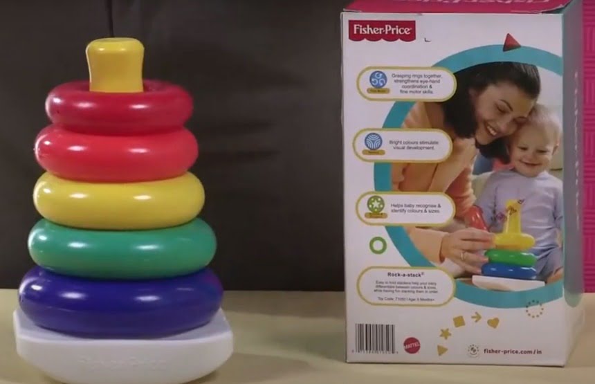 Rock-a-Stack from Fisher-Price Fisher-Price Brilliant Basics Rock a Stack Shopping Adviser